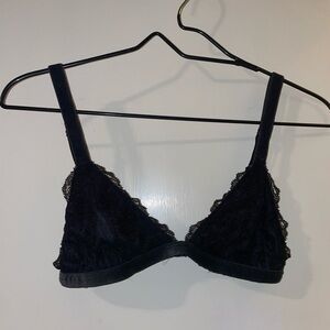 Elegant Black Lace Bralette